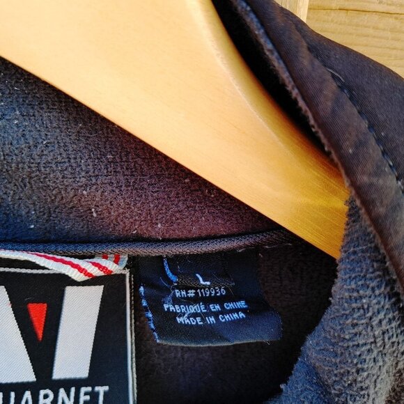 Vintage Vuarnet Sport Jacket Fleece lining Large - Picture 3 of 10